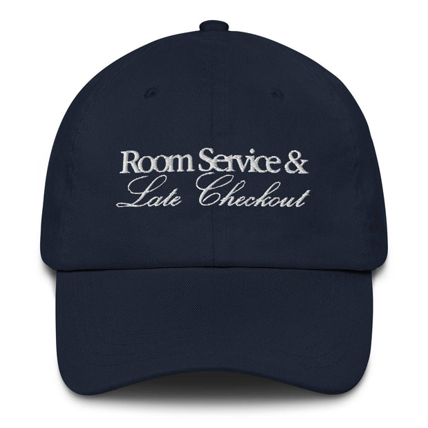 Room Service Navy Dad Hat 