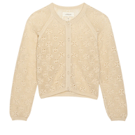 The Great Crochet Cardigan in Natural 