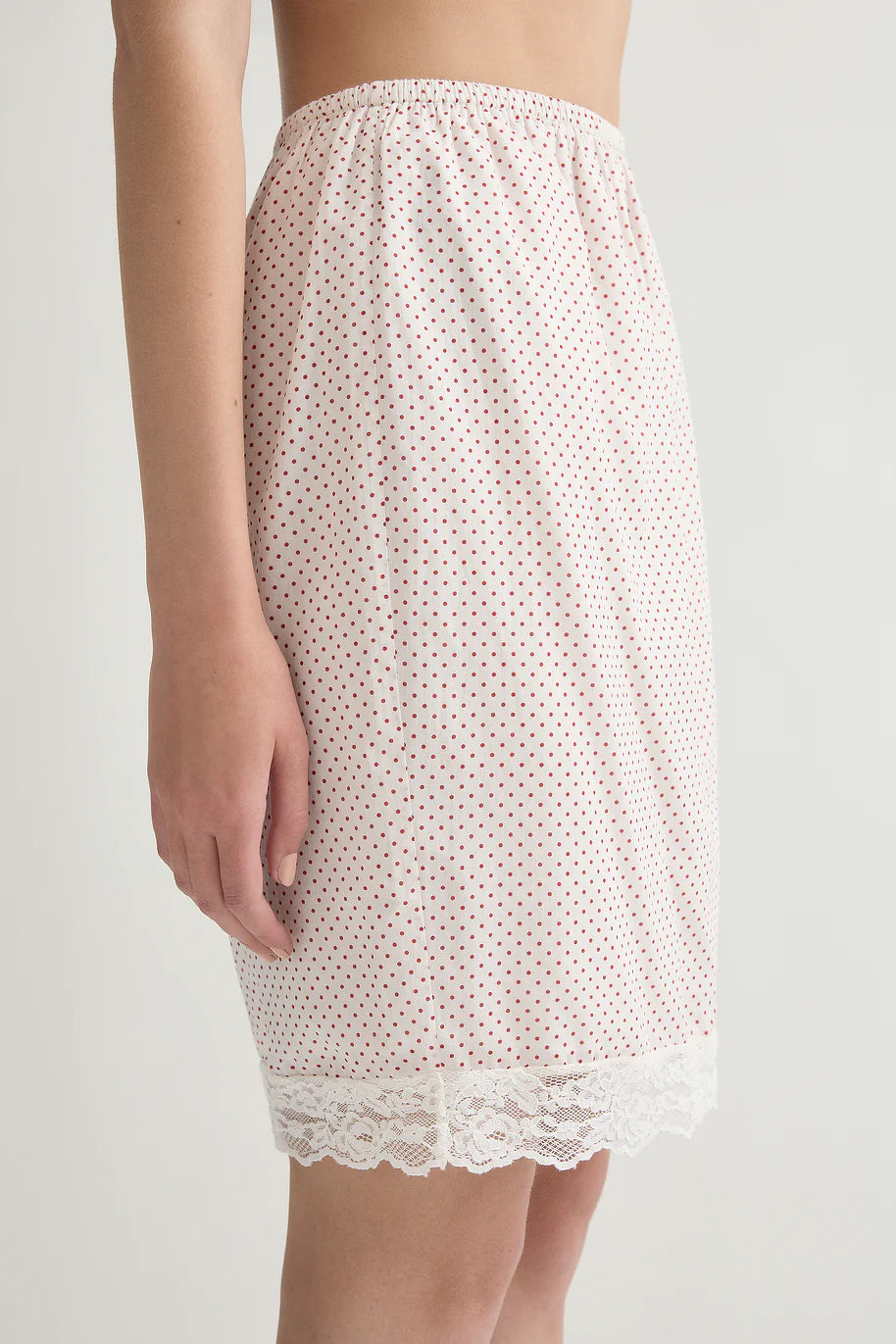 Marlow Skirt | Cream & Polka Dot