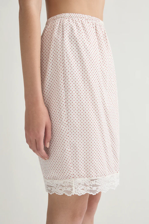 Marlow Skirt | Cream & Polka Dot