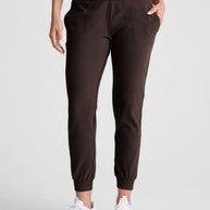 Spacedye Midi Jogger | Dark Chocolate Heather