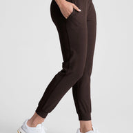 Spacedye Midi Jogger | Dark Chocolate Heather