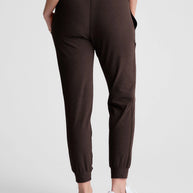 Spacedye Midi Jogger | Dark Chocolate Heather