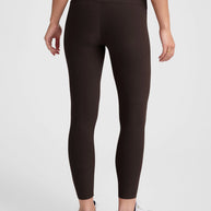 Spacedye Caught In The Midi High Waisted Legging | Dark Chocolate Heather