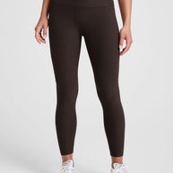 Spacedye Caught In The Midi High Waisted Legging | Dark Chocolate Heather