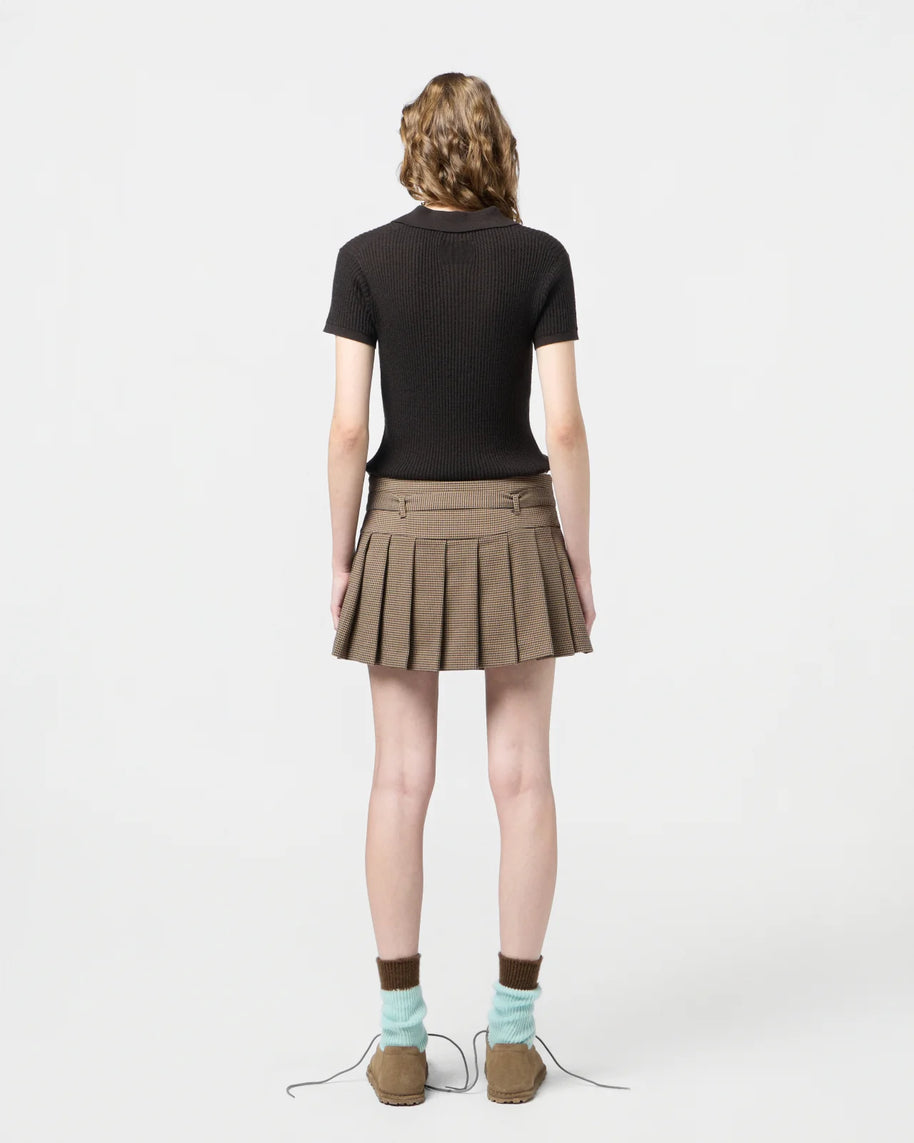 Shrunken Polo | Burnt Cocoa