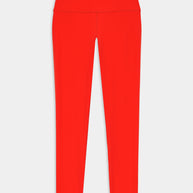 Sprint High Waist Rigor Legging 7/8 | Lotus Red