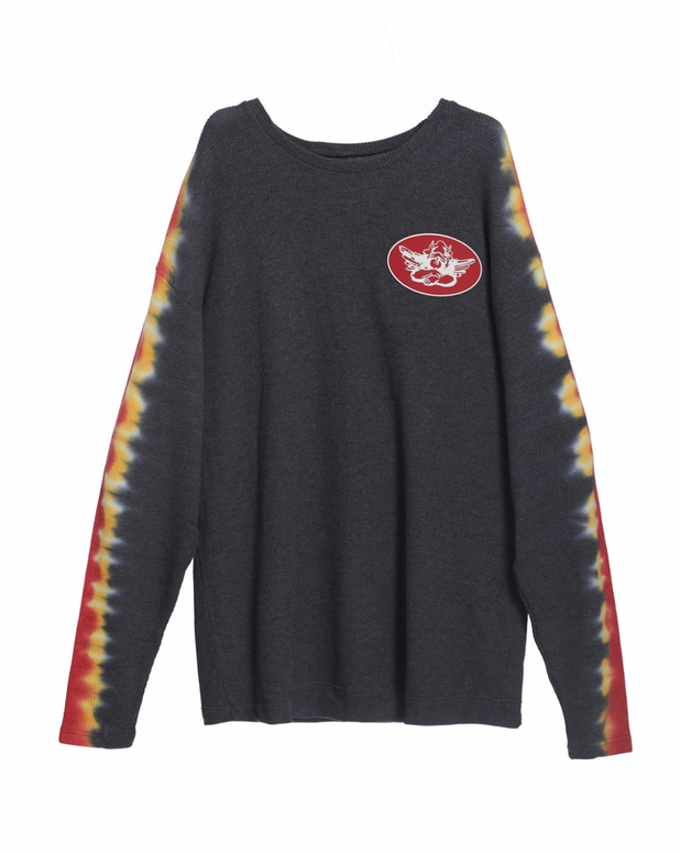 Boys Lie Thermal Longsleeve BF Tee