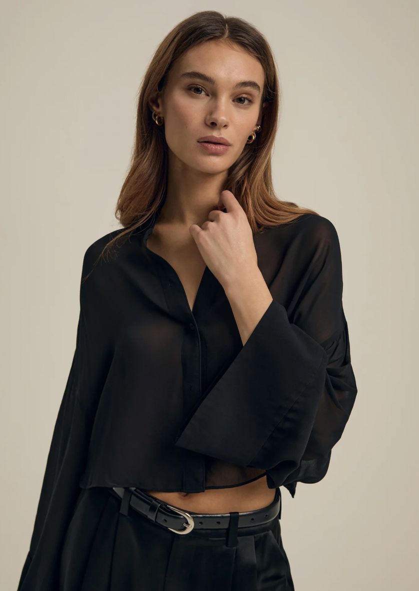 The Belle Of The Ball Top | Black