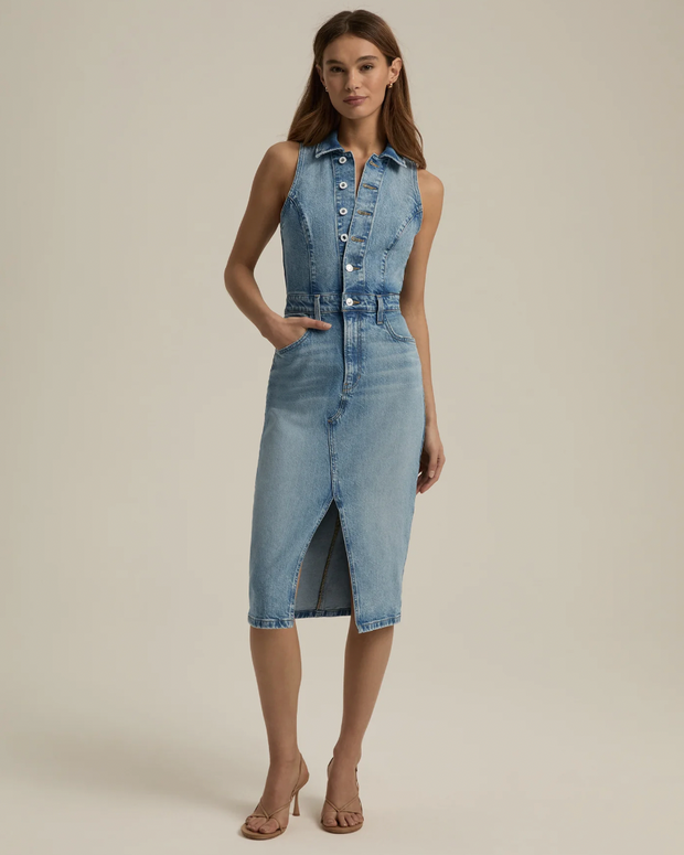 The Halter City Dress | Santa Barbara