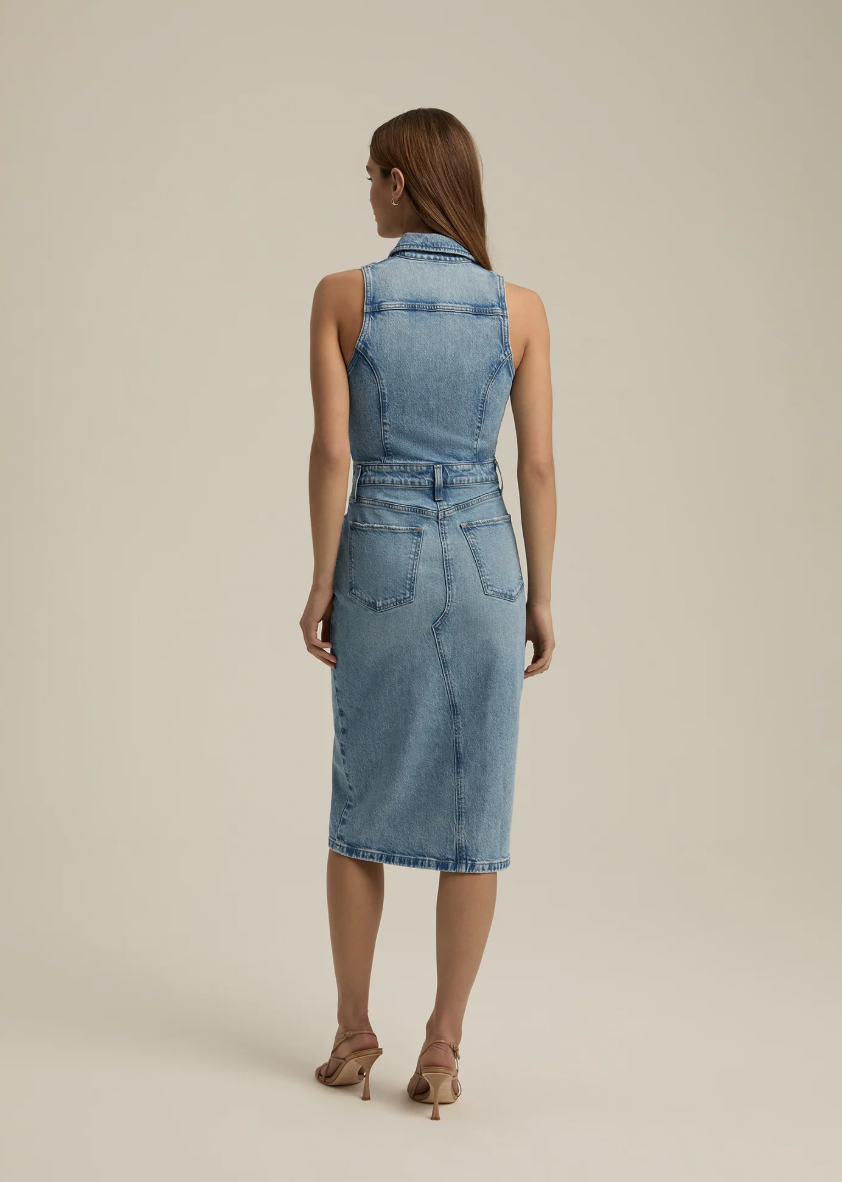 The Halter City Dress | Santa Barbara
