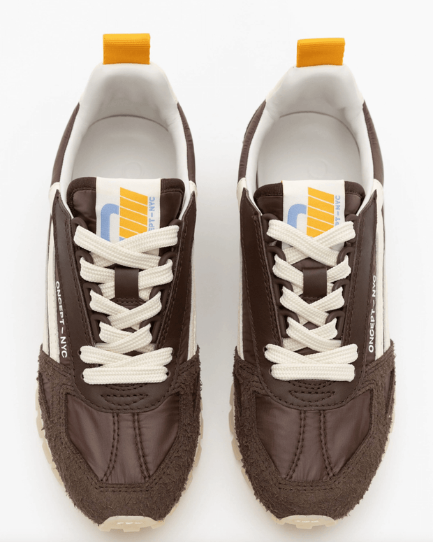 Oncept Toronto Sneaker in Espresso - Oncept Brown Sneakers 