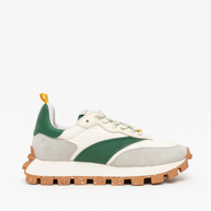 Oncept Osaka Sneaker Ivory and Green Womens Sneakers 