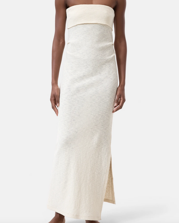 Closed Cotton Bandeau Dress 