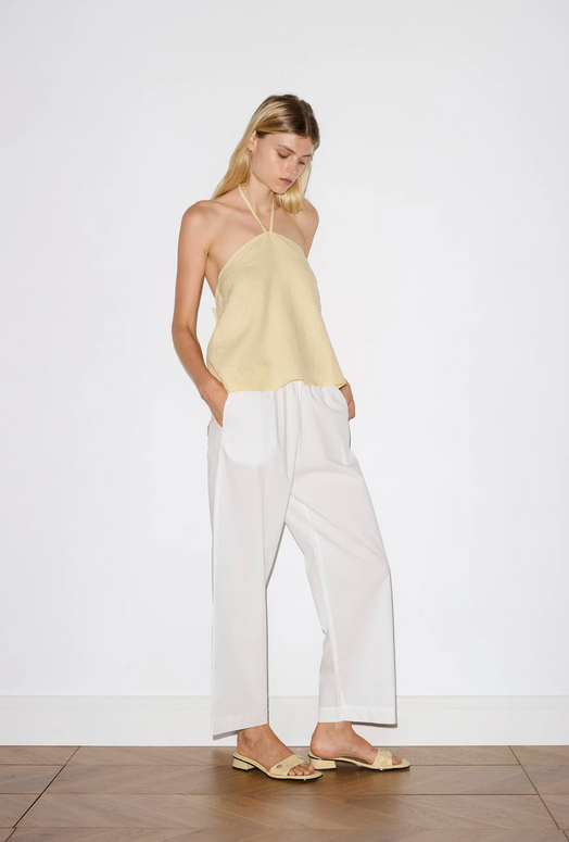 Deiji Studios Ease Trouser White