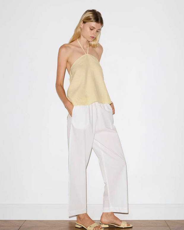 Deiji Studios Ease Trouser White