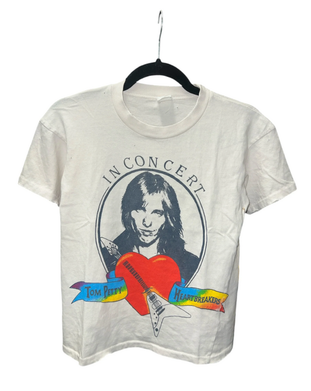 tom petty and the heartbreakers vintage crop tee