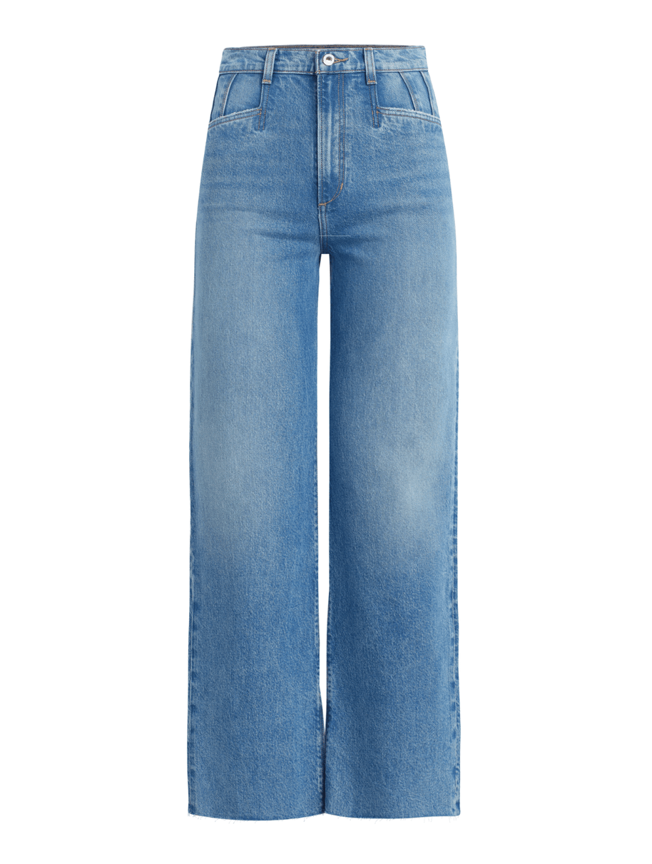 Favorite Daughter Super High Rise Wide Leg Jeans