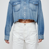 Manorhaven Cropped Shirt