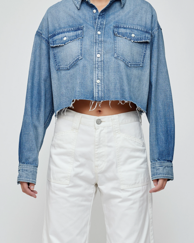 Manorhaven Cropped Shirt