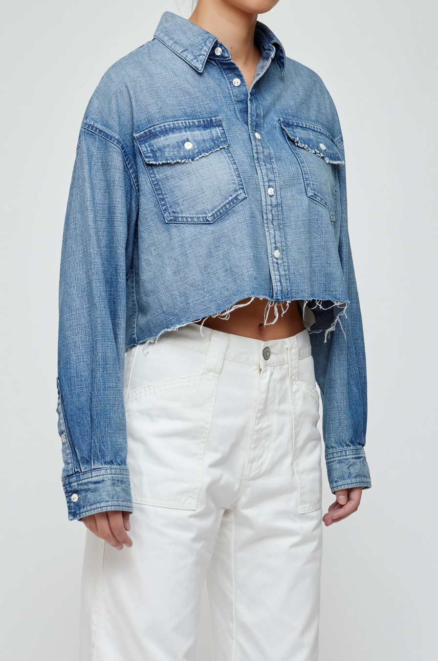 Manorhaven Cropped Shirt