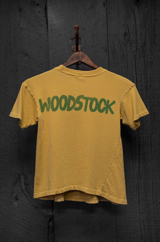 Madeworn Woodstock Free Spirit Crop Tee Shirt 