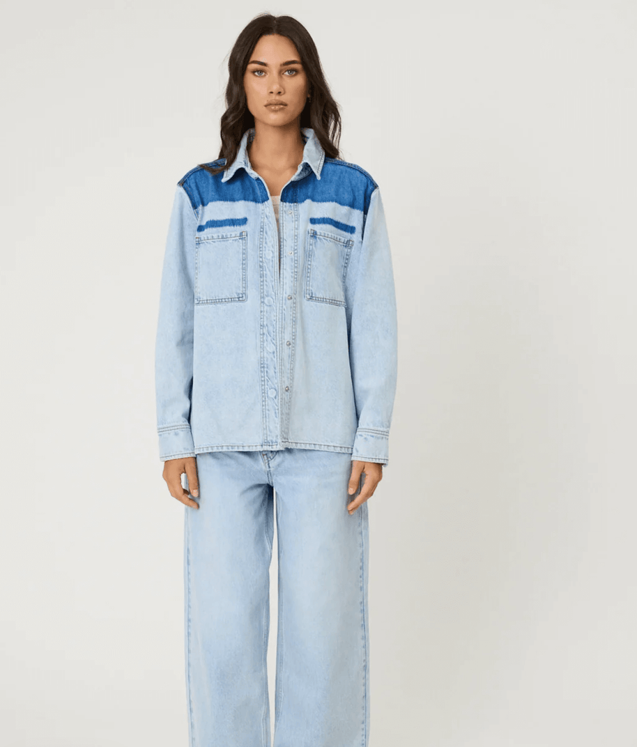 All that remains Knox denim western shirt 