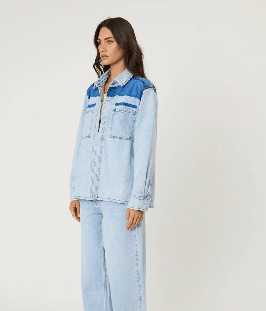 All that remains Knox denim western shirt 