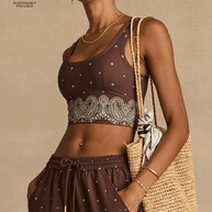 The Upside Mikkola Lou Scoop Crop Top 