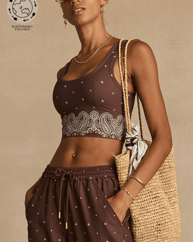 The Upside Mikkola Lou Scoop Crop Top 