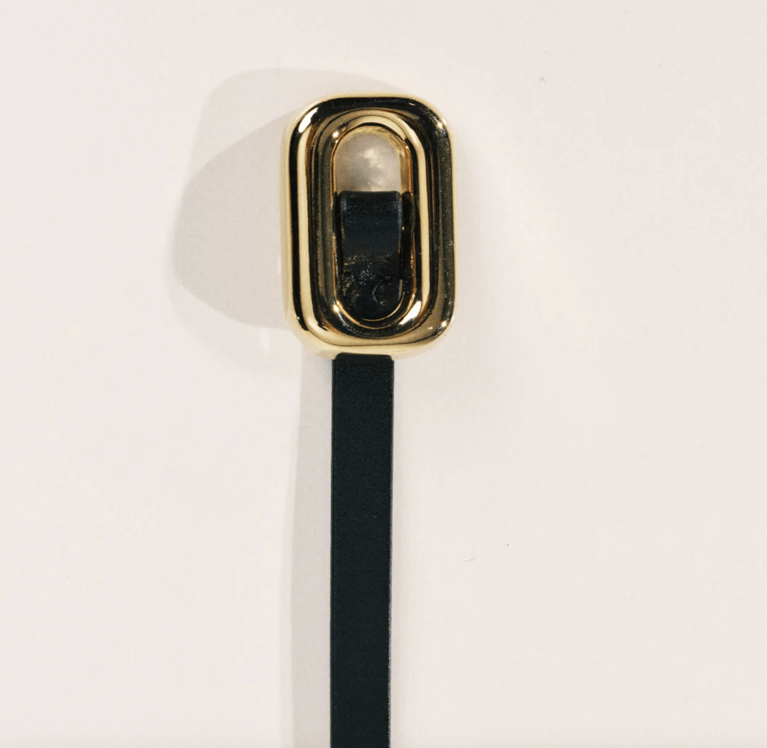 Venura Belt | Black & 24k Gold