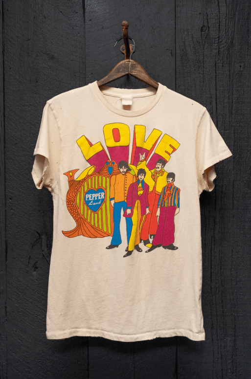 Madeworn The Beatles Unisex Crew 