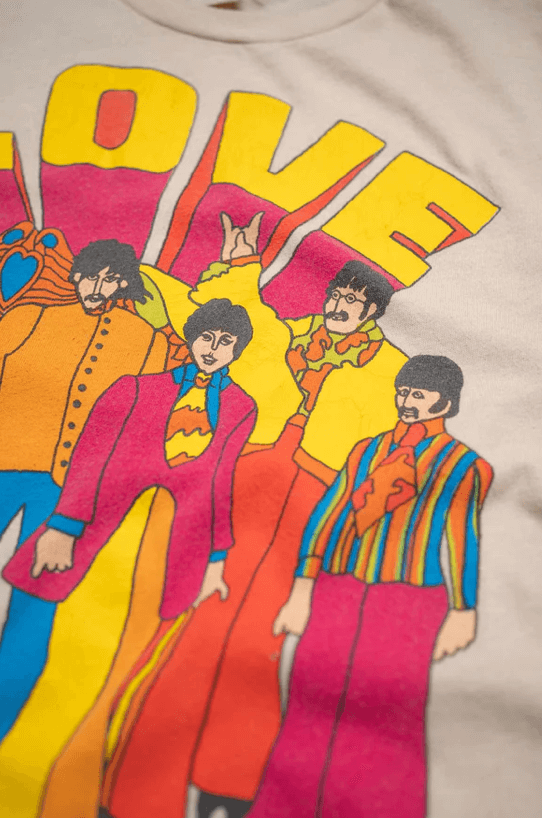 Madeworn The Beatles Unisex Crew 