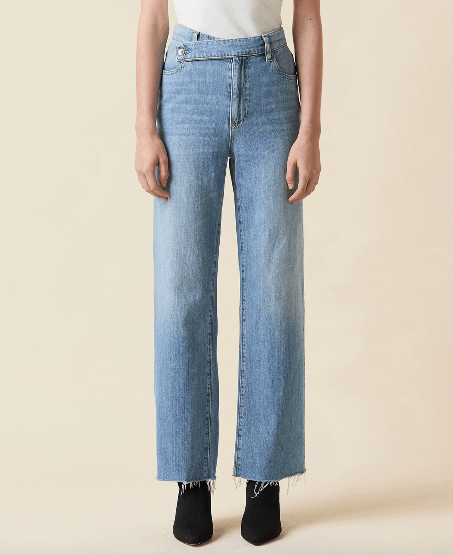 Cinched Waist Slim | High Rise | Serenity