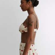 Mill Bralette Top Rachel Comey Heart Print Set 