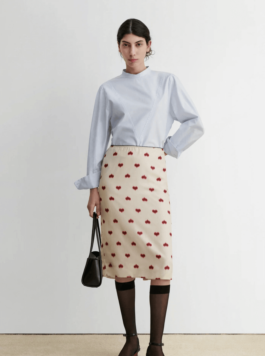 Baldera Skirt Rachel Comey Heart Set Skirt Midi Length 