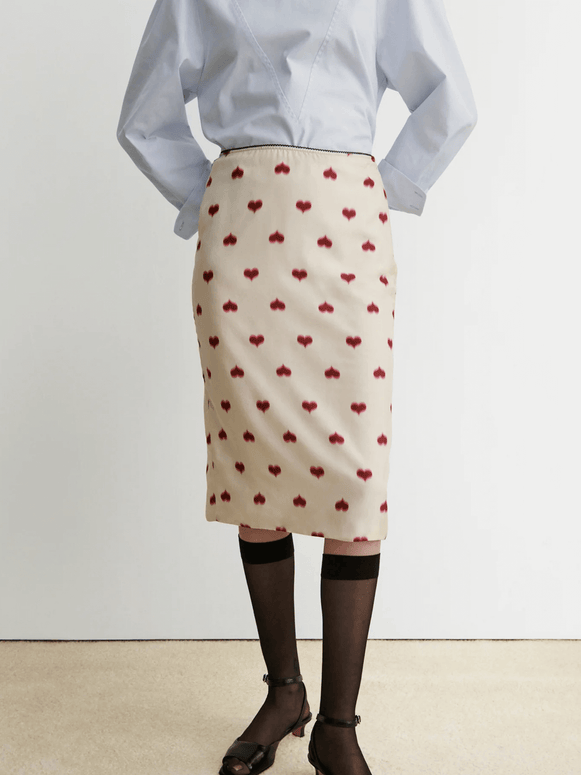 Baldera Skirt Rachel Comey Heart Set Skirt Midi Length 