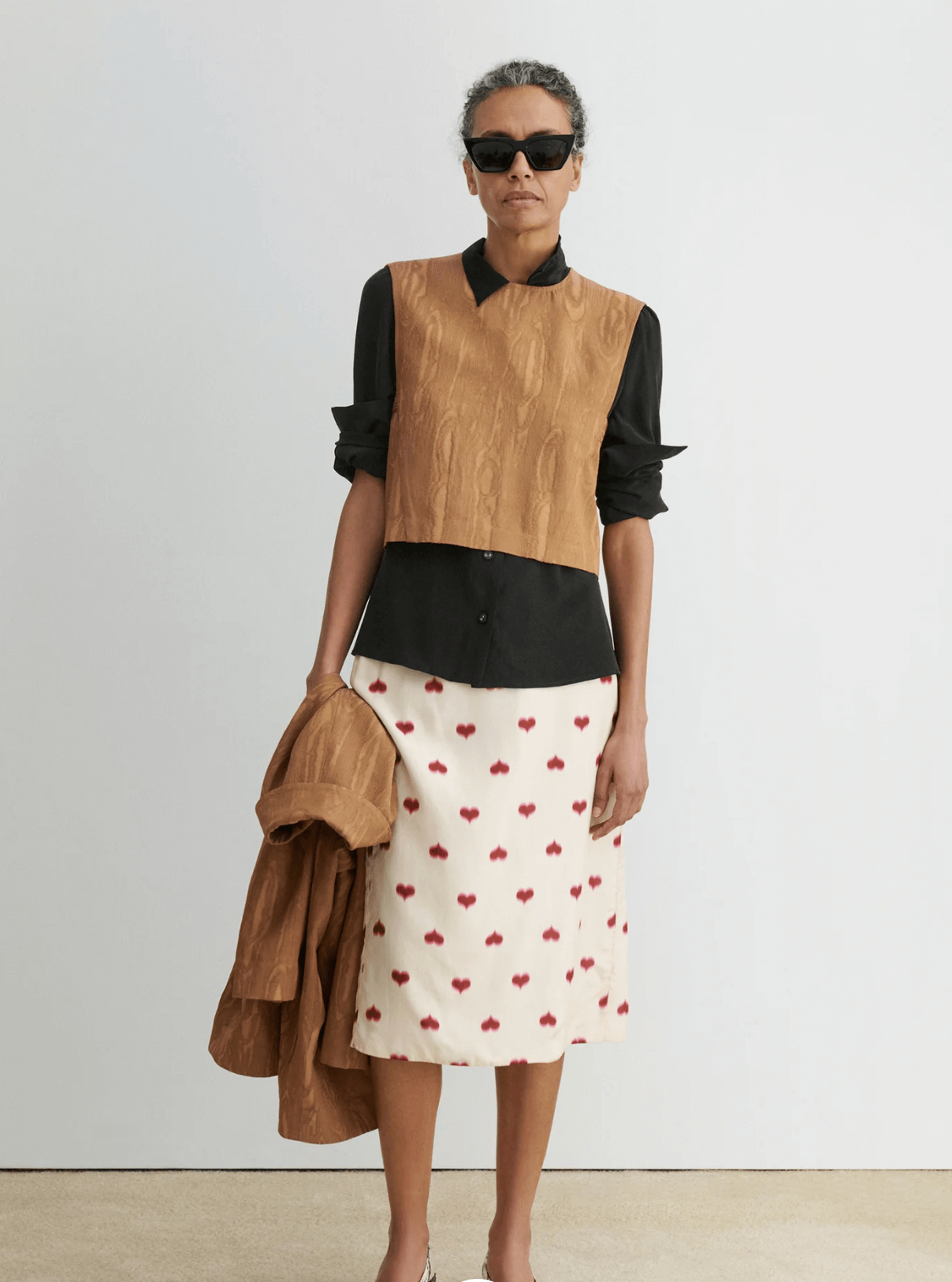 Baldera Skirt Rachel Comey Heart Set Skirt Midi Length 