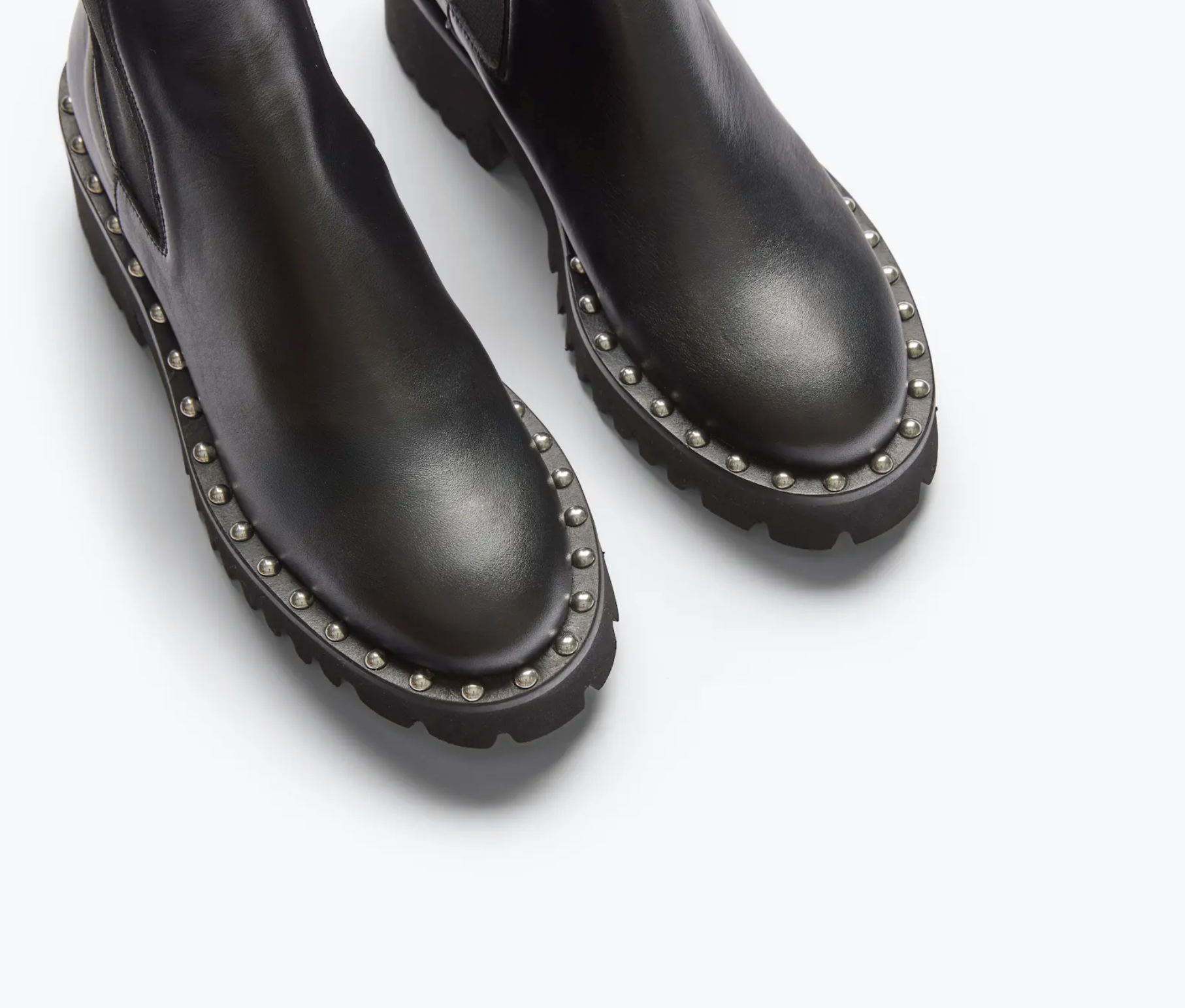 Freda Salvadore Bailey Boot Black Ankle Boot With Tread