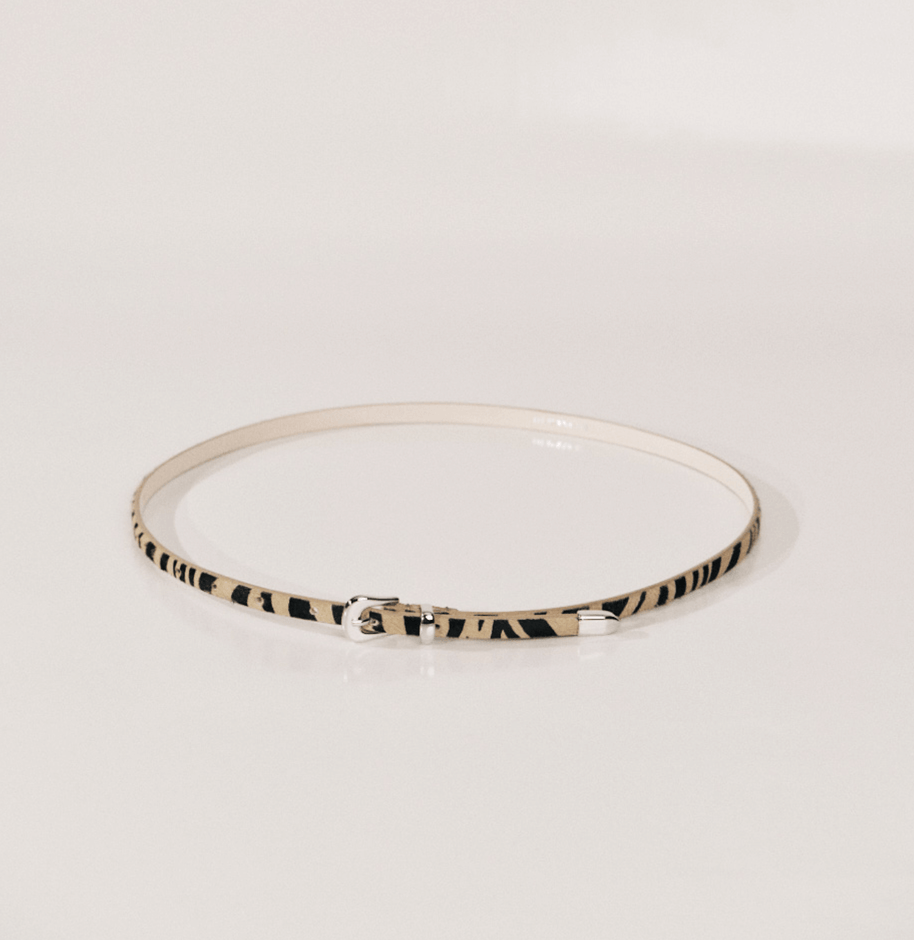 Lefil Belt | Neutral Zebra