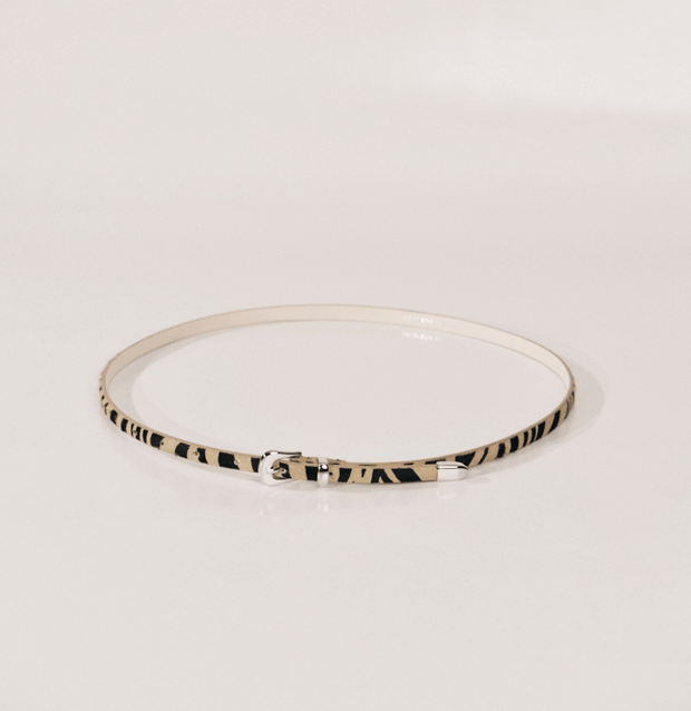 Lefil Belt | Neutral Zebra