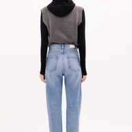 Icon Denim Karolina High Waisted Straight Jeans