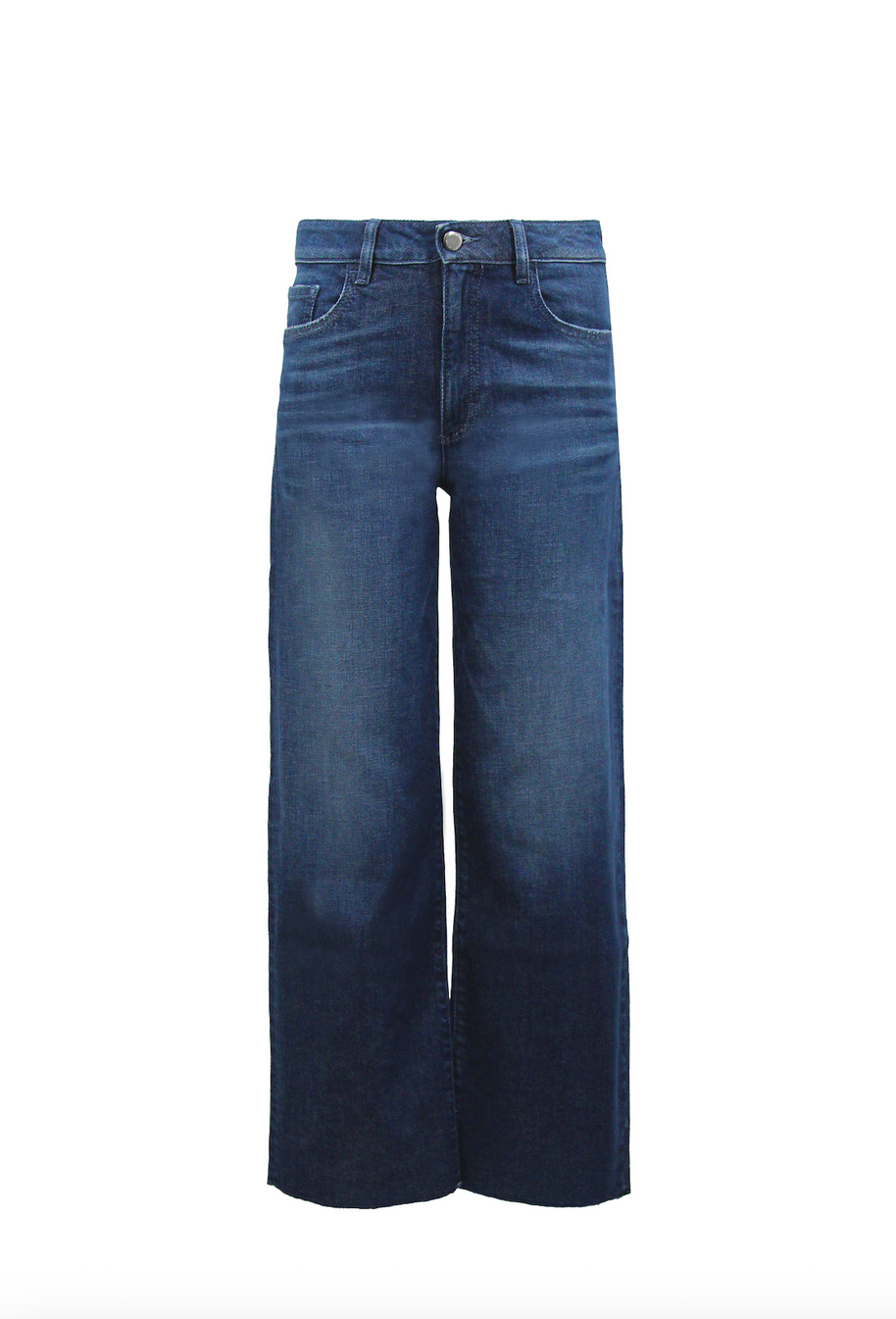 Angie Cropped Flare Jean Icon Denim Dark Denim
