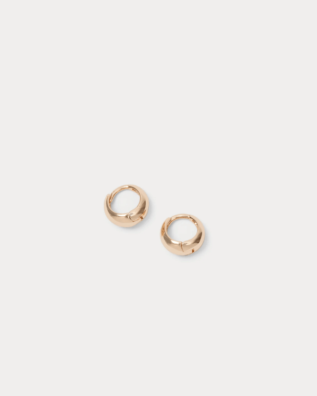 Rachel Comey Jewelry Baby Alpha Gold Huggie Hoops 