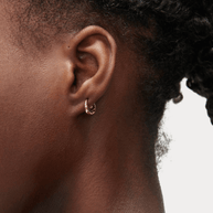Rachel Comey Jewelry Baby Alpha Gold Huggie Hoops 