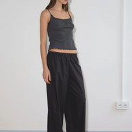 Flounce Pant | Black