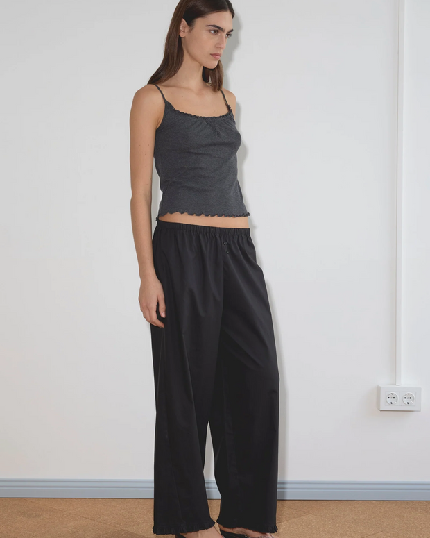 Flounce Pant | Black