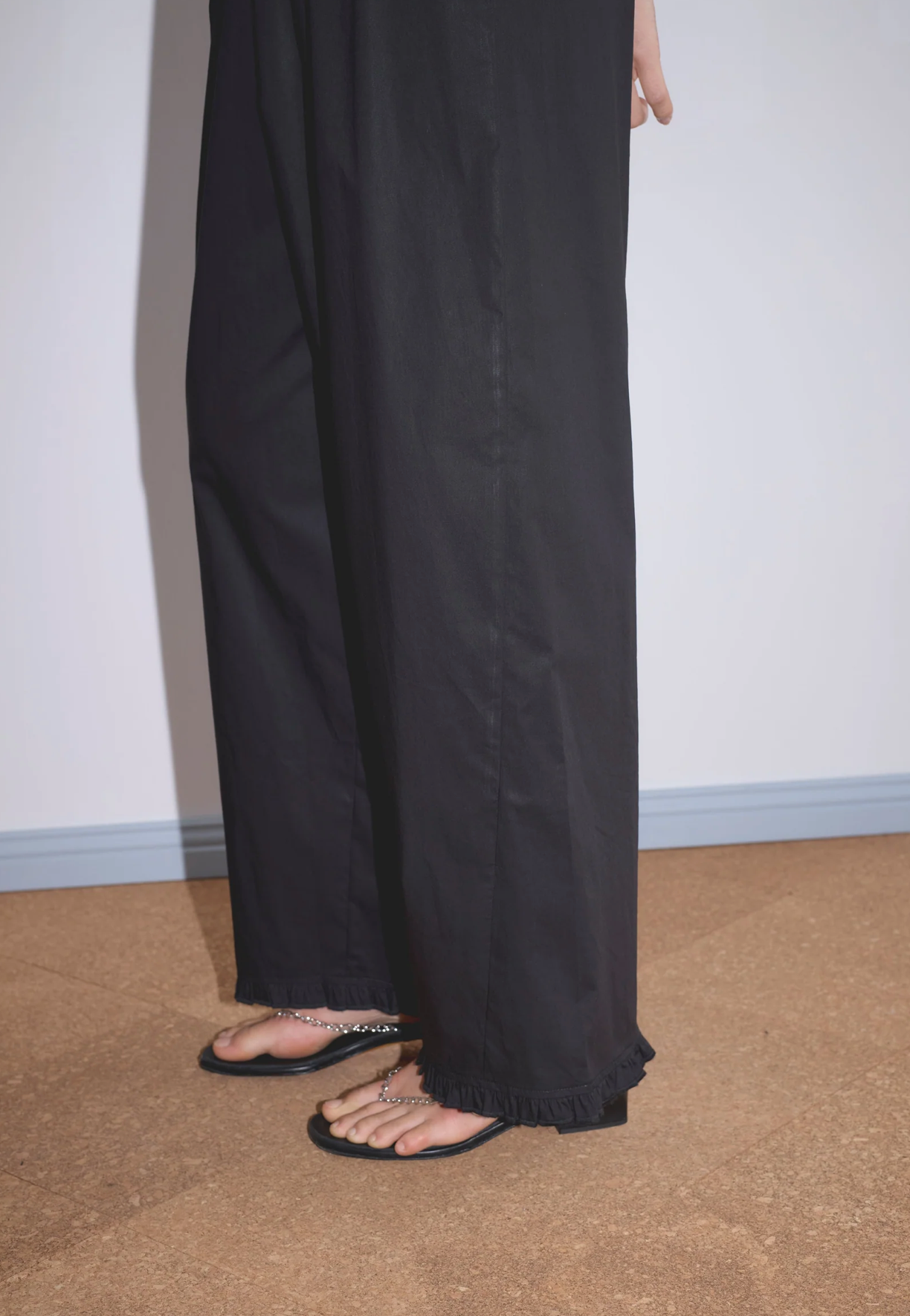 Flounce Pant | Black