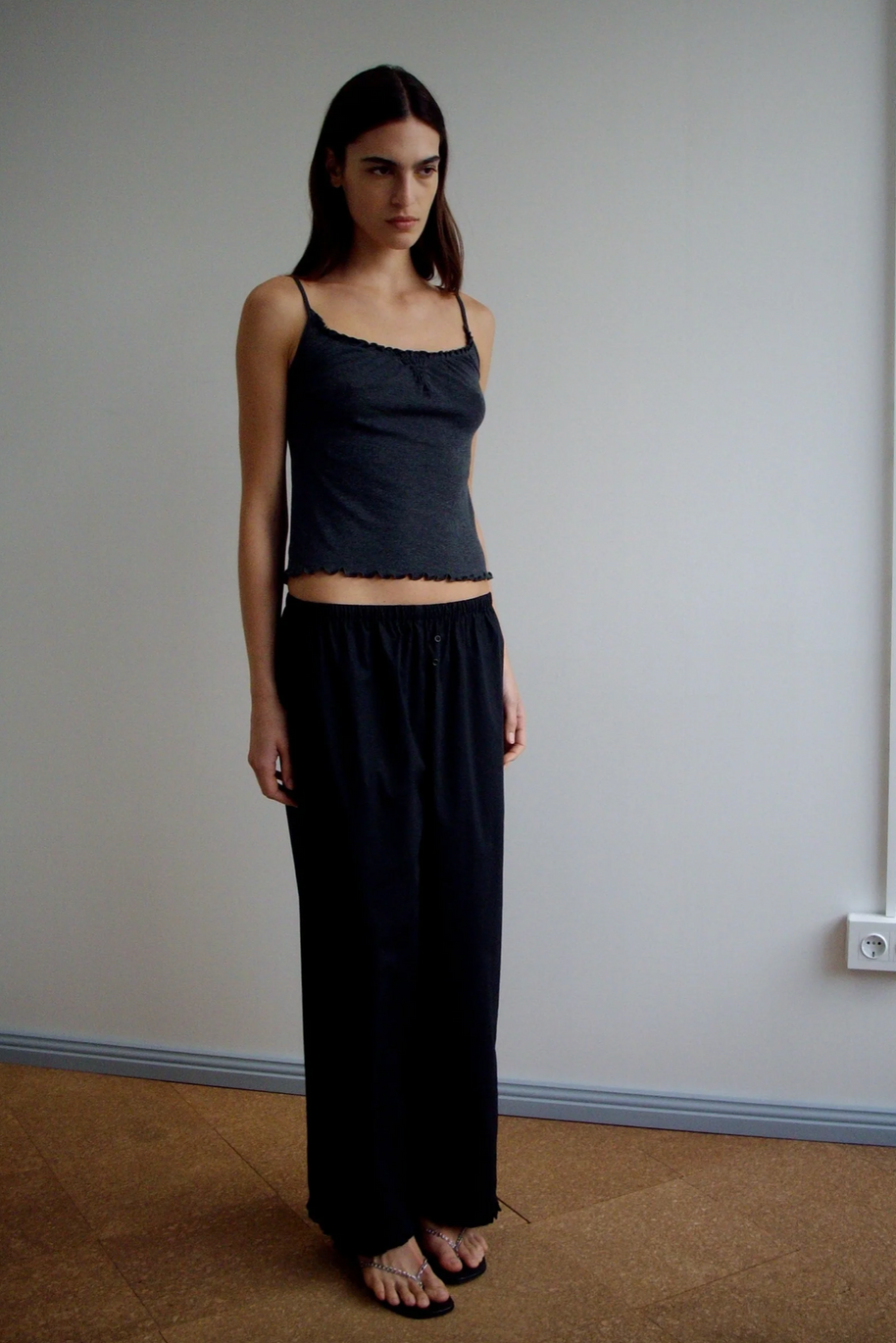 Flounce Pant | Black