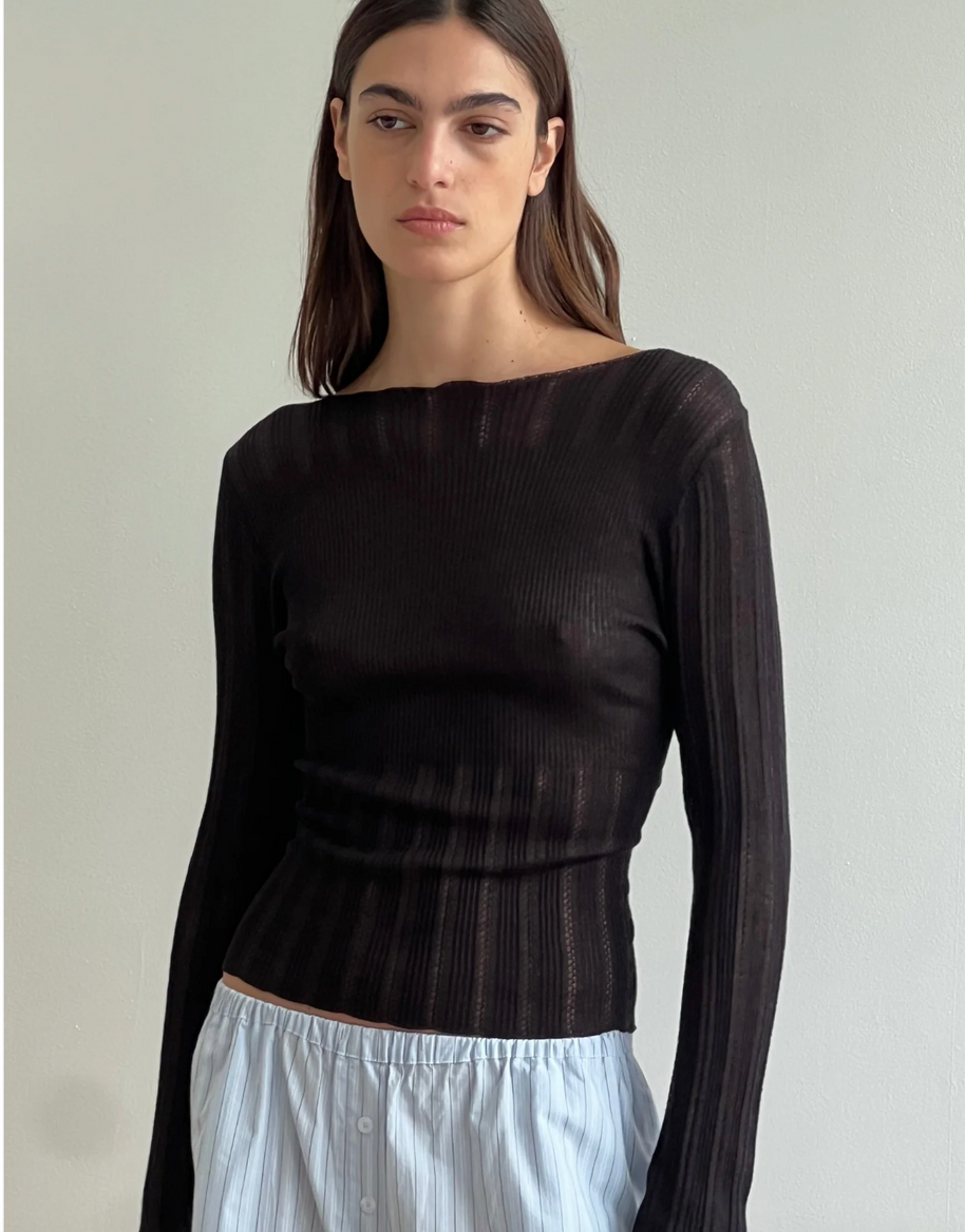 Open Work Longsleeve